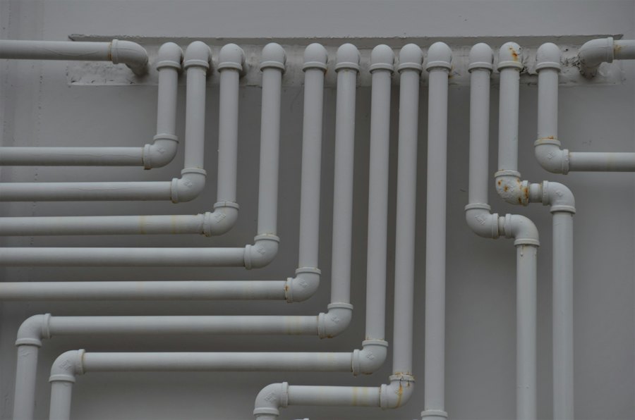 PVC pipe runs